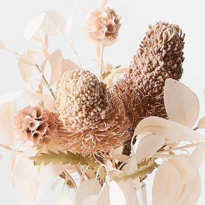 1 x Banksia Acorn Mix in Vase