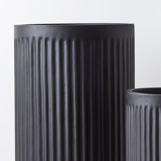 1 x Pot Pleat Cylinder Tall (set/2)