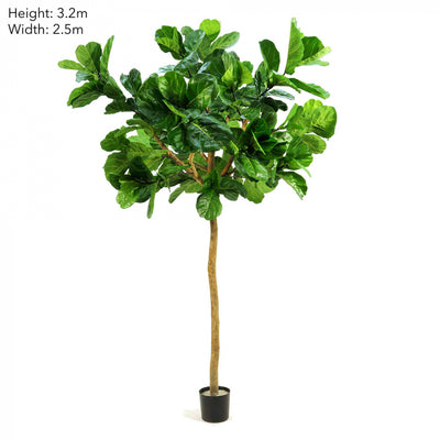 Artificial 2.7m Fiddle Leaf Giant Faux Artifical Tree with 200 Leaves - House of Isabella AU