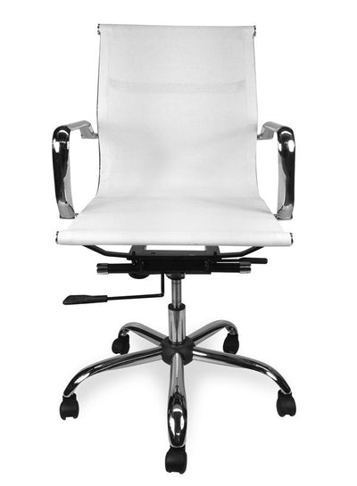Designer Mesh Boardroom Office Chair - White