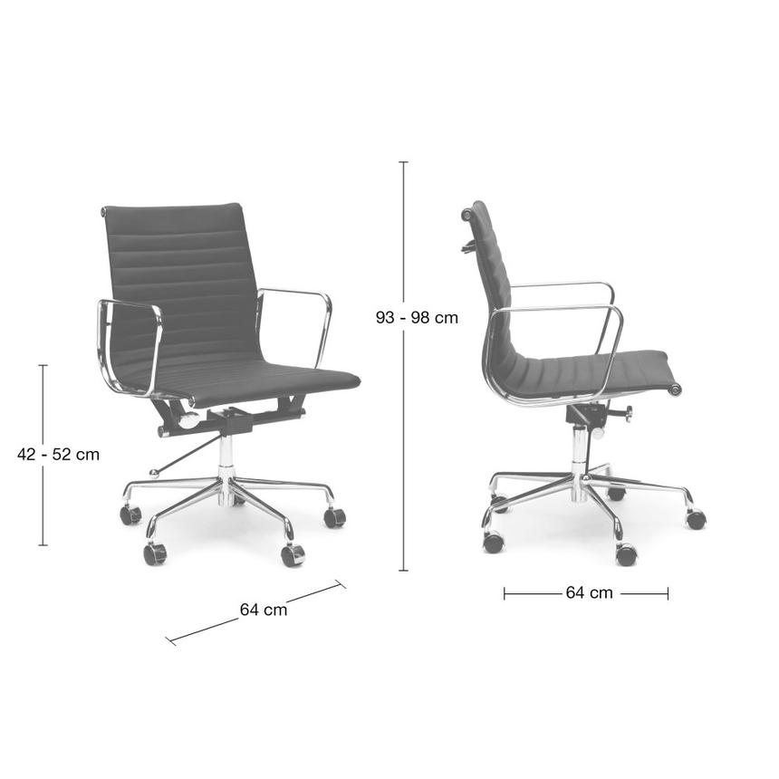 Leather Office Chair - White