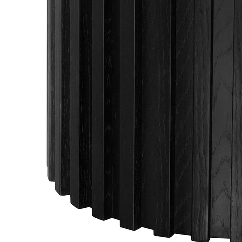 2.2m Wooden Dining Table - Black Oak | House of Isabella AU