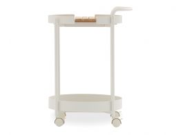 Fino Outdoor Bar Cart - White