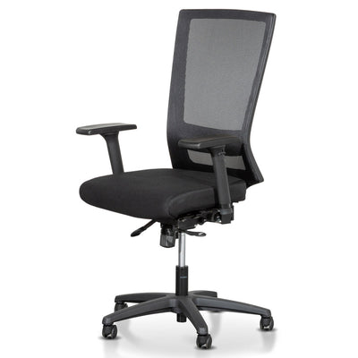 High Back Mesh Office Chair - Black