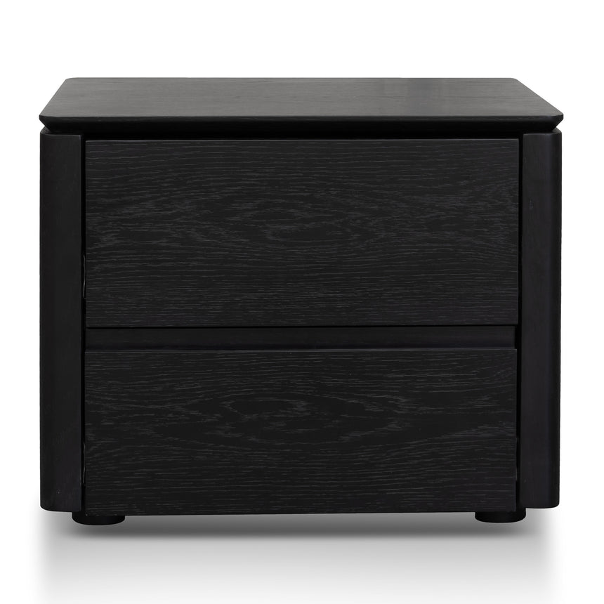 Bedside Table Black Oak Veneer House of Isabella AU