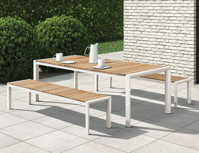 Vydel Table - Outdoor - 220cm x 100cm - White