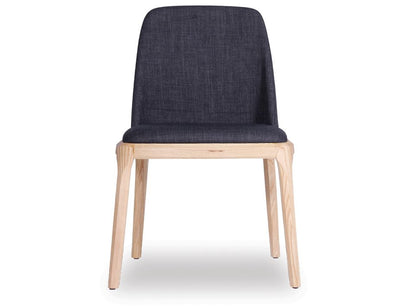Kami Chair - Natural - Charcoal Fabric